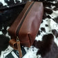 Pullup Leather Dop kit/Shaving box/Makeup kit/Toiletry kit