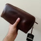 Pullup Leather Dop kit/Shaving box/Makeup kit/Toiletry kit