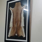 Reindeer skin wall hanging frame