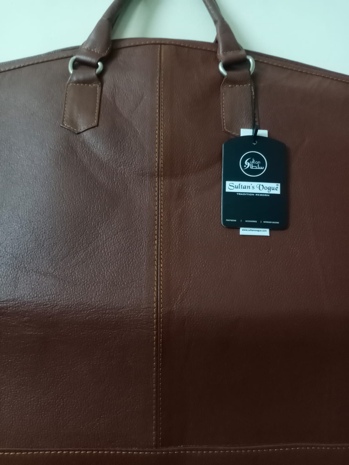 Leather coat cover