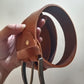 Leather belt