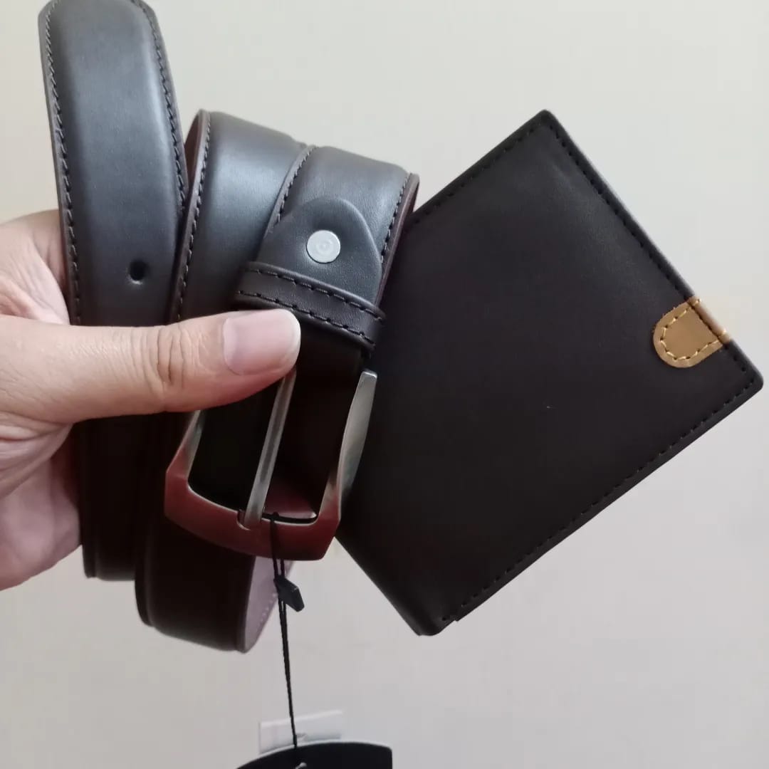 Leather belt