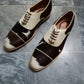 Cow skin oxford shoe